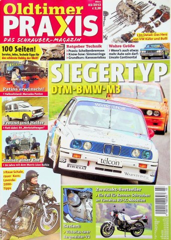 Deckblatt Oldtimer Praxis (03/2013)
